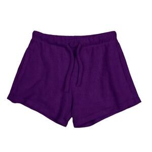 Soft Serve Cloud Cotton Shorts in Amethyst, Size XL​​​